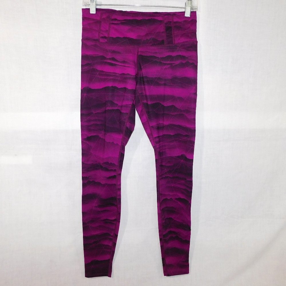 MEC Purple Sanctuary activewear Workout tights Leggings UPF Protection Womens S